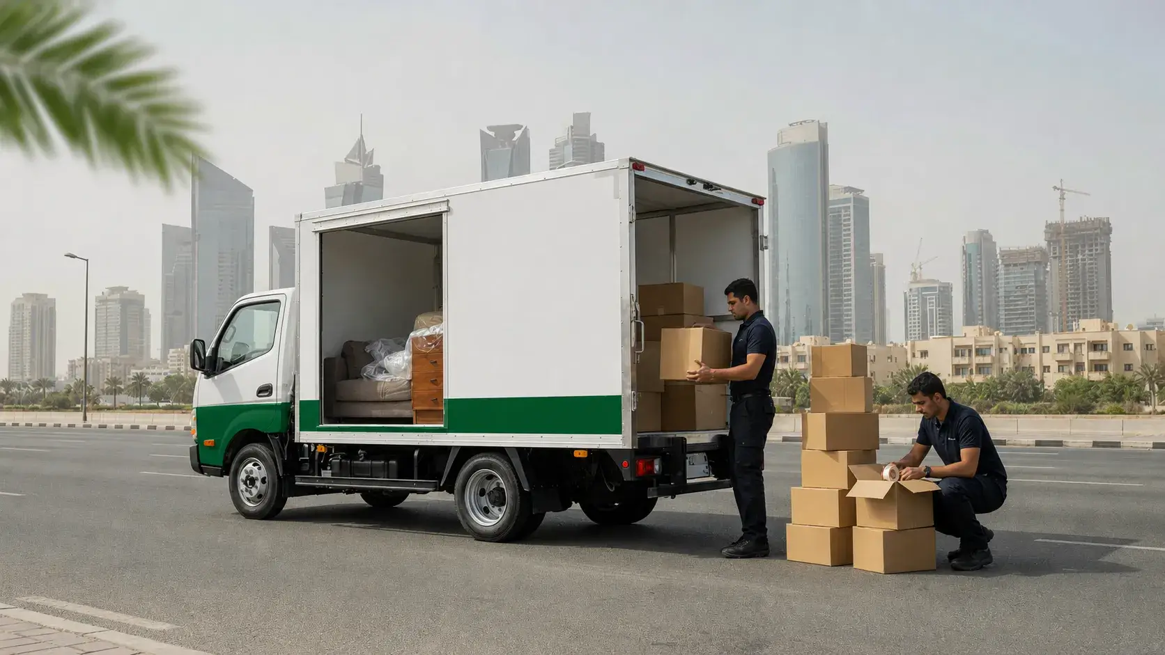 طلب نقل العفش بين المدن من مكة