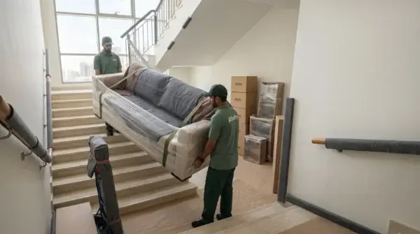 نقل الأثاث من الأدوار العليا